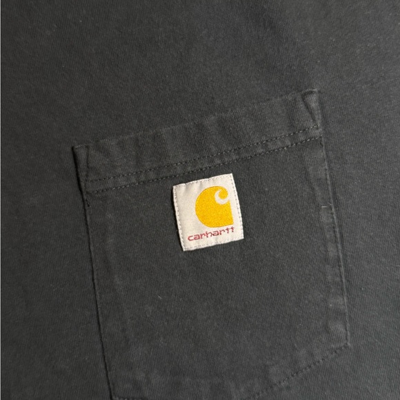 Carhartt Men's Dark Gray Short Sleeve Tee - Picture 2 of 6